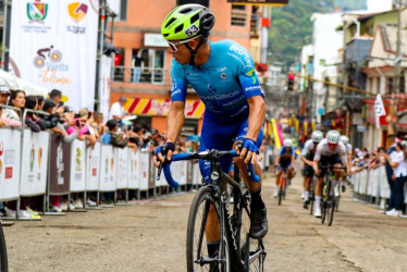 Hoy se correrá la penúltima etapa de la Vuelta al Tolima y Dídier Chaparro, a 34 segundos, tendrá la opción de aspirar al podio.