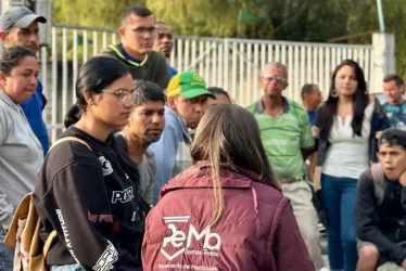 Acompañamiento de la Personería de Manizales a los trabajadores del Lavautos Minitas. 