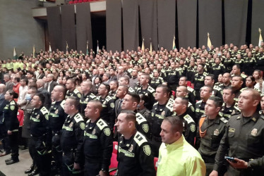 Autoridades de todo el Departamento estuvieron presentes en el lanzamiento de la estrategia de seguridad.