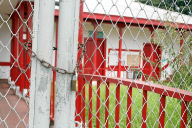 La realidad de las casas de la cultura en Manizales: cerradas y sin saber cuándo volverán a recibir a sus comunidades. Esta es la entrada a la Casa Roja en La Enea.La realidad de las casas de la cultura en Manizales: cerradas y sin saber cuándo volverán a recibir a sus comunidades. Esta es la entrada a la Casa Roja en La Enea.