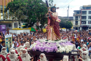 Viacrucis en Riosucio (Caldas).