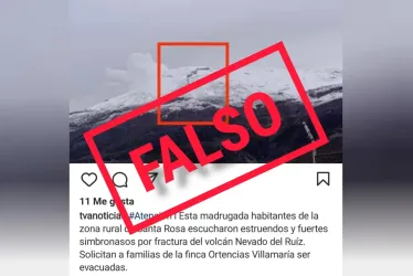 La imagen que fue publicada en redes sociales. 