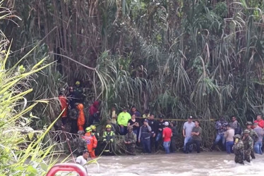 Hallazgo del cuerpo de la menor Danna.
