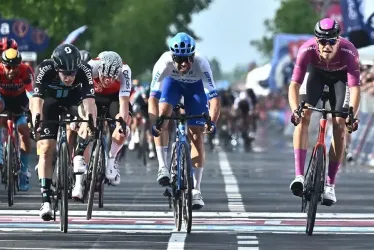  Llegada del Giro de Italia en Caorle. 