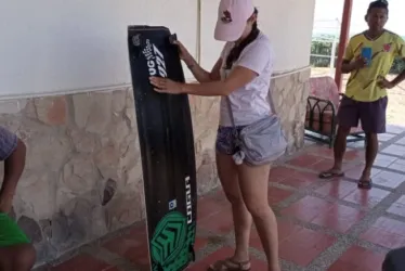 Encontraron la tabla del surfista caldense desaparecido en el Cabo de la Vela
