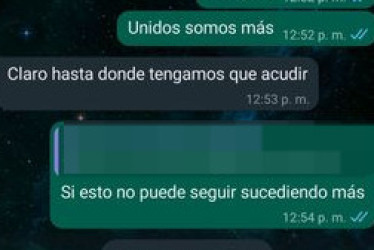 Diálogo entre madres.