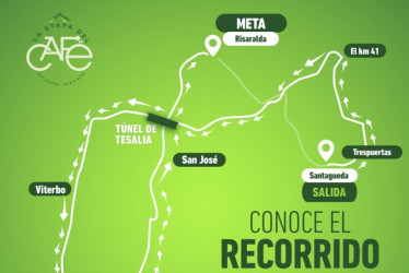 600 ciclistas están inscritos en esta competencia, que el domingo recorrerá 117 kilómetros por las vías de Caldas.