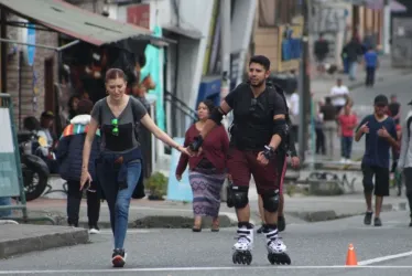 Ciclovía en Manizales