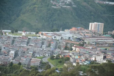 Panorámica de Villamaría. 