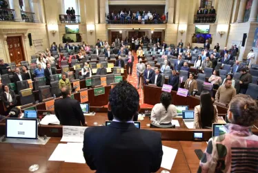 Recinto de la Cámara de Representantes. 