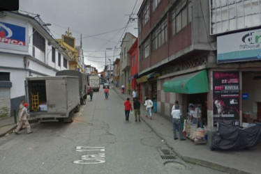 Lugar donde se encontraron las 3 personas y ocurrieron los hechos. Foto, Google maps.