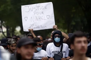 Las protestas en Nanterren por el asesinato de un joven de 17 años a manos de la Policía. 