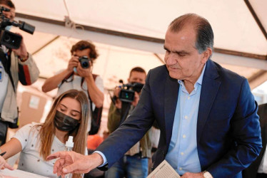 El pensilvanense Óscar Iván Zuluaga fue el candidato presidencial del Centro Democrático en el 2014.