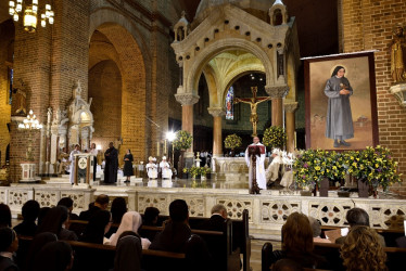 Ceremonia de batificación de la beata María Berenice en Medellín.