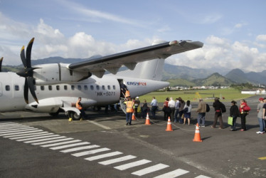 Easyfly es la única aerolínea que opera en La Nubia.
