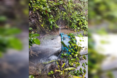 El daño se presentó en una tubería de 12 pulgadas. 