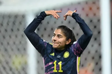 Catalina Usme, el símbolo de la victoria de Colombia sobre Jamaica y el paso a los cuartos de final del Mundial.