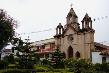 La nueva capilla de Nuestra Señora de la Mercedes en Salamina.