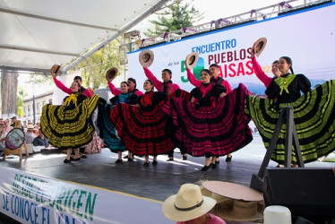 Fotos | Luis Fernando Rodríguez | LA PATRIA  La cultura paisa se vivió durante el encuentro de hermanamiento entre Caldas y Antioquia.