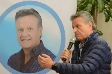 Luis Emilio Sierra este martes en rueda de prensa. 