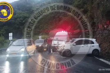 En el kilómetro 18+950 se presentó el accidente.