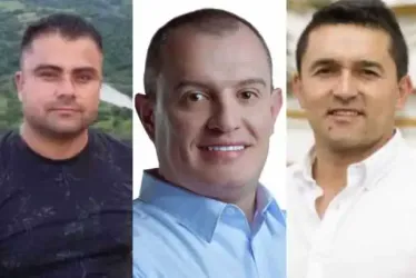 Jhonattan Manuel Vásquez, Diego Fernando González y Andrés Felipe Aristizábal