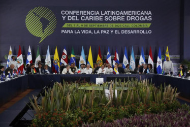 Conferencia Latinoamericana y del Caribe sobre Drogas, en Cali (Colombia). 