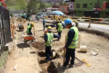 Obras en Los Cedros