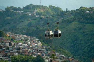 Cerca de 10.550 es el promedio de usuarios que diariamente utilizan el Cable Aéreo. 