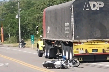 En La Dorada falleció este lunes Maricela Marín, parrillera de una moto.