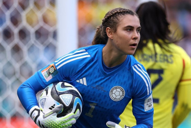 Catalina Pérez, jugadora del Werder Bremen y portera de la Selección Colombia femenina.
