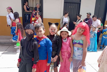 Disfraces en Pácora (Caldas)