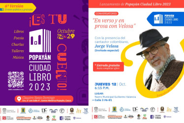 Popayán es Ciudad Libro