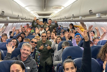 Se completaron con este segundo vuelo los 220 connacionales repatriados por la guerra en Israel.