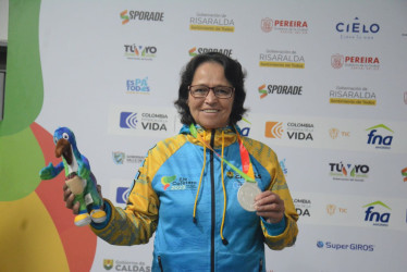 María Angélica Arenas venció en las semifinales a Bogotá, pero cayó en la final ante Boyacá.