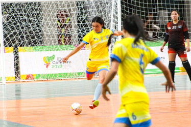 Fútbol de salón femenino de Caldas ganó 3-1 frente a Cundinamarca 