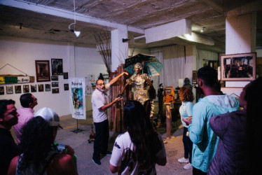 Rafael recibe en su museo a representantes de agencias de turismo del país para que incluyan a Pácora dentro de sus próximos destinos.  