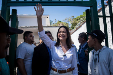 La líder opositora venezolana María Corina Machado afirmó que será la candidata de la Plataforma Unitaria Democrática en las próximas elecciones presidenciales de su país.