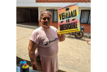 Gloria Ureña lidera a las madres buscadoras en el Magdalena Medio y el oriente caldense.