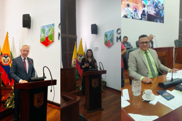 Dos hombres y una mujer conforman la Mesa Directiva del Concejo de Manizales para el 2024 