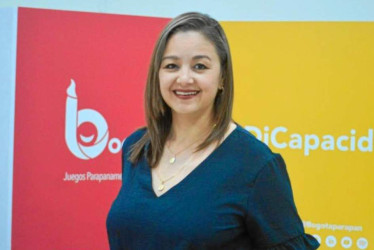 Luz Cristina López Trejos llega al Ministerio del Deporte.