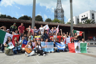 38 estudiantes extranjeros arrancan su semestre académico en universidades de Manizales.