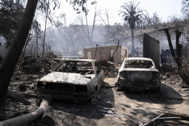 Devastadores incendios de Valparaíso.