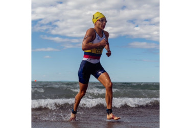 La triatleta María Carolina Velásquez, representante de Caldas en las competencias nacionales, ocupa la posición 43 de su disciplina en el escalafón mundial.