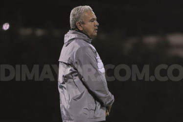 Hernán Darío 'el Arriero' Herrera, entrenador del Once Caldas, analizó el partido del pasado jueves ante Atlético Nacional.