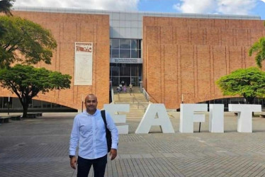 Marco Antonio Londoño Zuluaga en la Universidad Eafit de Medellín