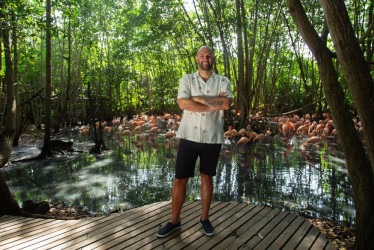 Nicolás de Zubiría, chef colombiano. 