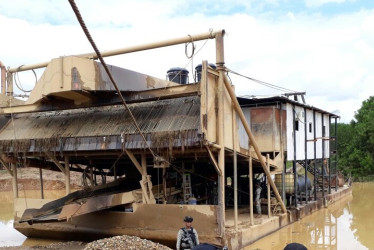 El Bajo Cauca antioqueño es escenario de la destrucción de ecosistemas a causa de la minería ilegal.