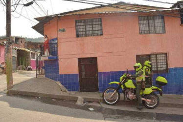 Carrera 6D con calle 52, en el barrio Solferino de Manizales, sector de los hechos.