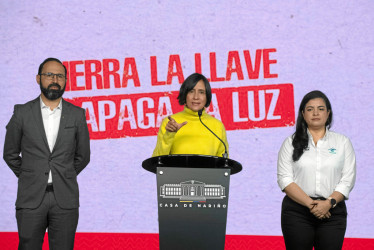 Foto | Presidencia de la República | LA PATRIA  La ministra de Ambiente, Susana Muhamad, alertó que según los pronósticos del Ideam las lluvias en lo que queda de abril estarán por encima de las predicciones y se mantendrán fuertes.
